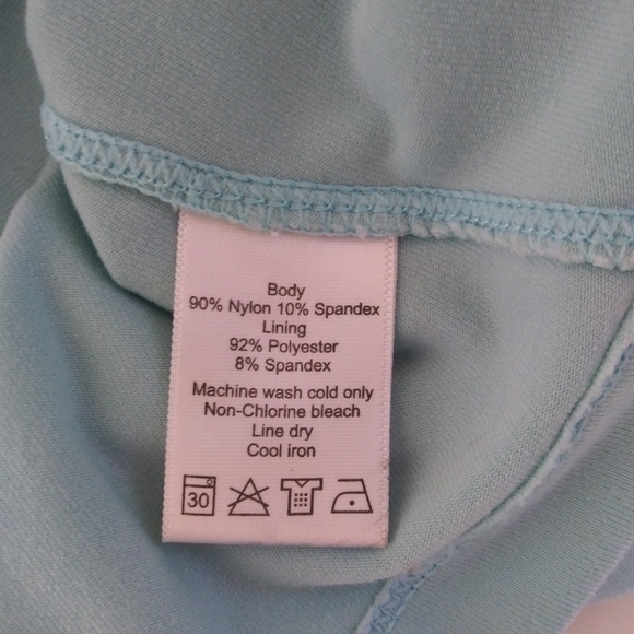 ALO Yoga CoolFit Tank Top Strappy Blue Small - Picture 8 of 10